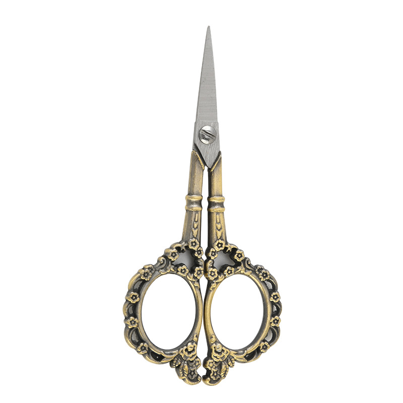 レトロ梅ハサミステンレス家庭用ハサミ窓刺繍ハサミカット