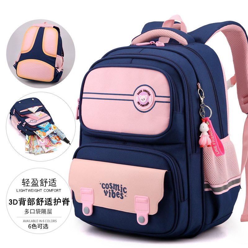 Mochilas escolares para niños de primaria de 3.º a 6.º grado, mochilas infantiles ultraligeras y que reducen la carga, mochilas escolares ligeras grandes y pequeñas para primaria