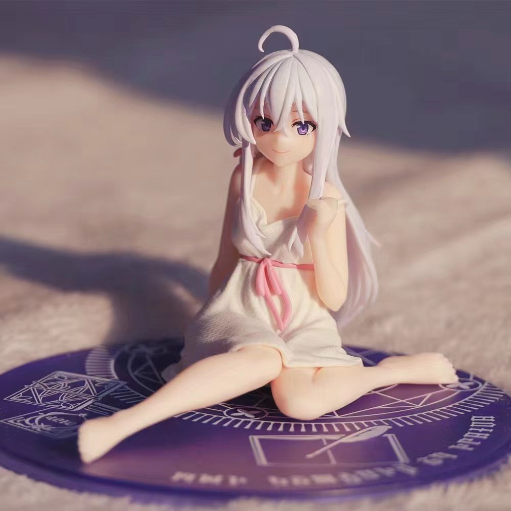 魔女之旅 伊蕾娜手办 睡衣美少女 压杯面 汽车摆件模型