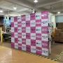 展会广告折叠活动展架