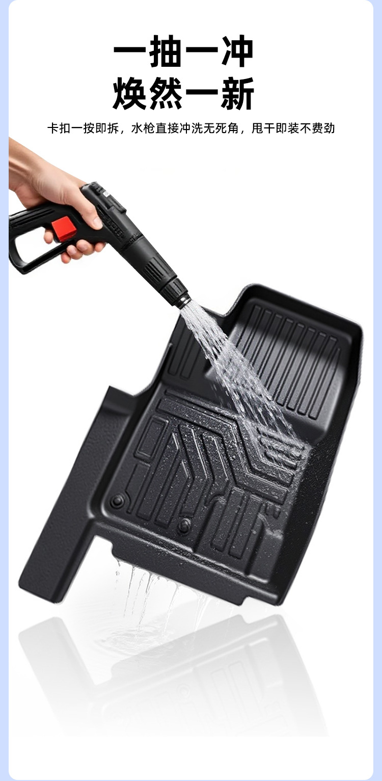 Suitable for Jietu Zongheng G700 Floor Mats Tpe2025 New Six-Seater Car Accessories Tpe Car Floor Mats