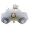Cartoon rainbow airplane, police car, balloon, evening dress, decorations, layout, new collection, with little bears