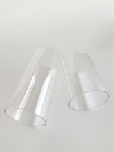 高透明PC管硬质塑料管圆管养殖下料管给水管培育管2.5寸外径75mm
