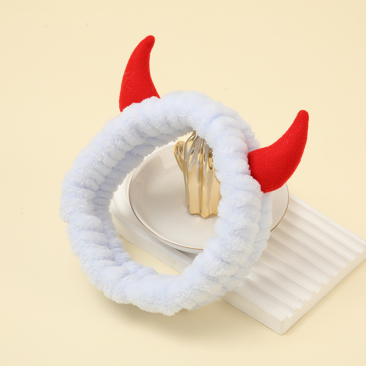 Moda europea y americana corn roja corn