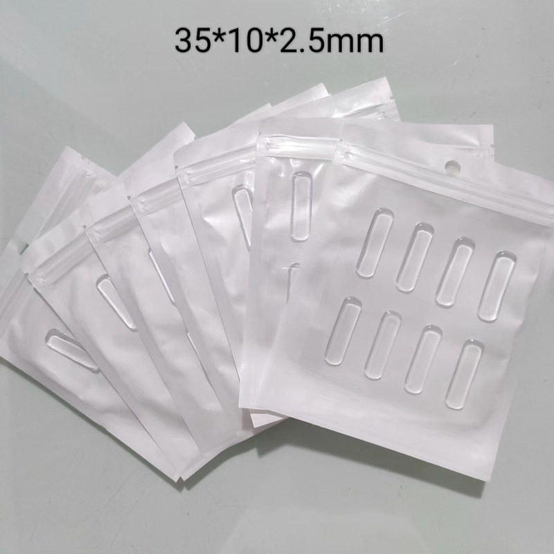 Pu traceless adhesive strips 35*10*2.5mm