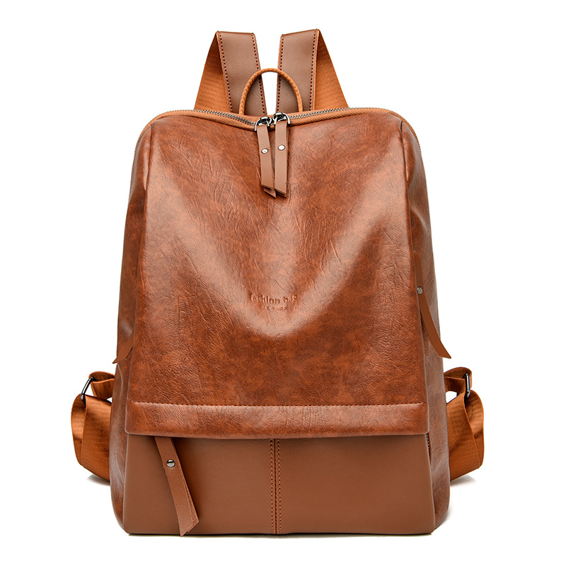 Capacious trend universal backpack, high quality one-shoulder bag for traveling