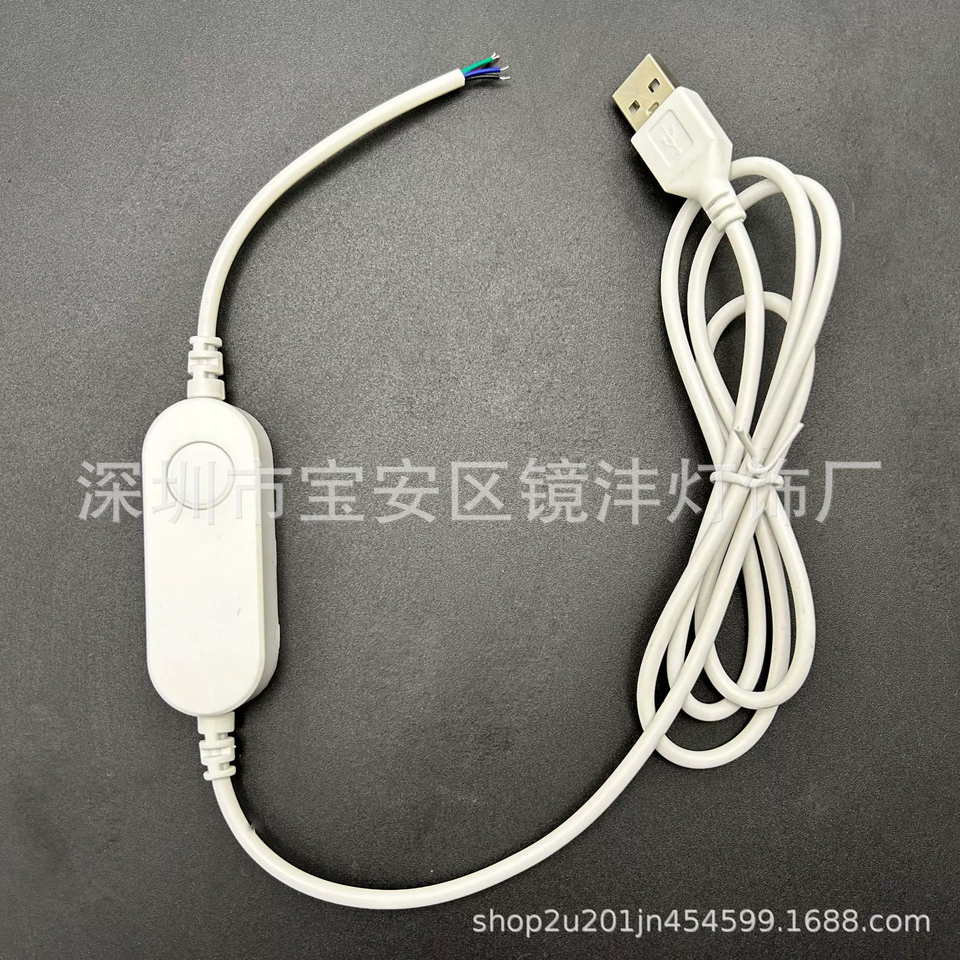 RGB蓝牙WiFi控制器智能app控制氛围灯USB5V控制器