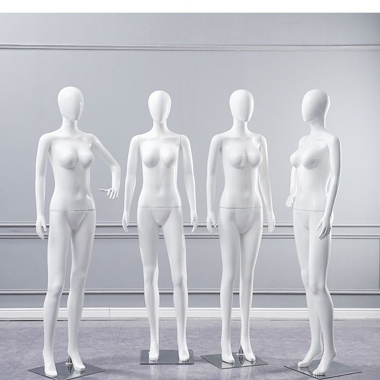 Modelo de cuerpo completo de alta calidad pintado modelo blanco accesorios ropa interior ropa interior accesorios modelo de ropa de cuerpo humano