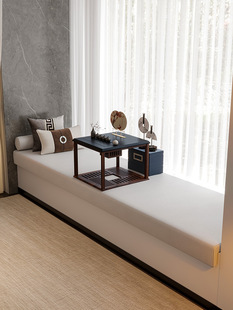 Bay Window Mat Renovation Sofa Window Sill Mat Light Luxury High-End Balcony Master Bedroom Four-Season Universal Tatami Mat New Chinese Style