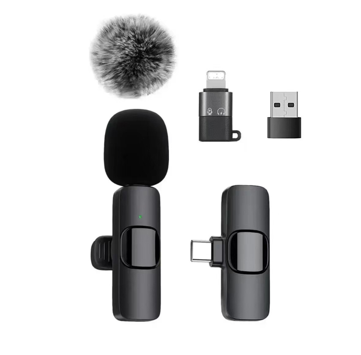 Micrófono inalámbrico Lavalier Microphone MINI Mic Type C image 13