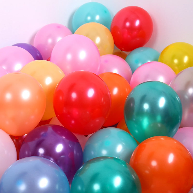 Round latex balloon