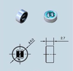 6022,6027,6050咪头，有焊线和插针，应用于手机，摄像机，平板等