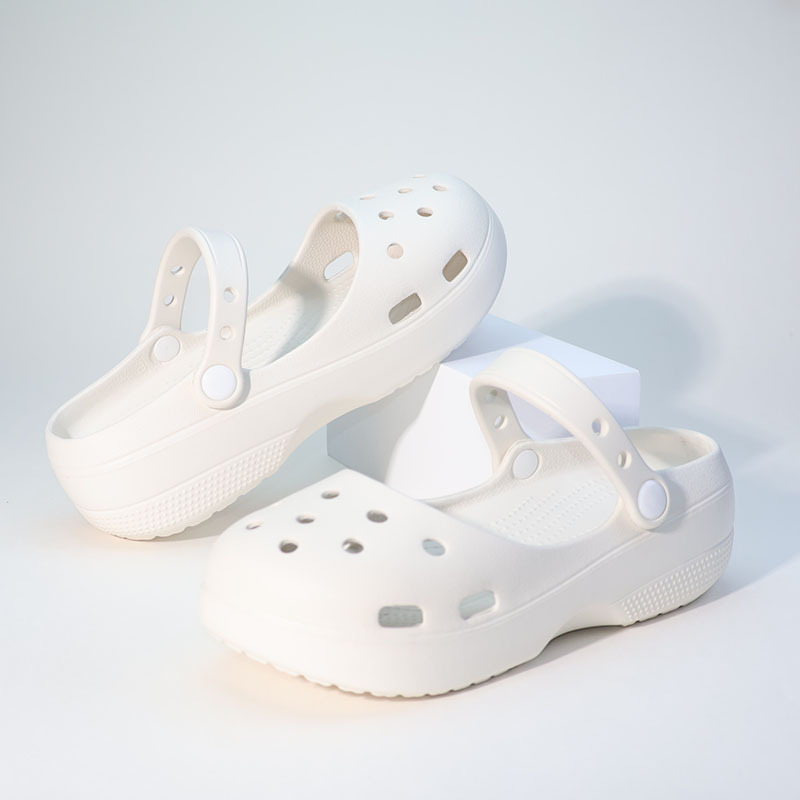 Summer New Style Ballet Lightweight and Comfortable Clogs for Women, Versatile and Cute Mary Jane Sandals for Beach Wear