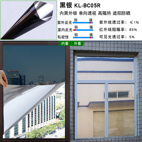 Factory direct sales inner black outer silver building insulation…