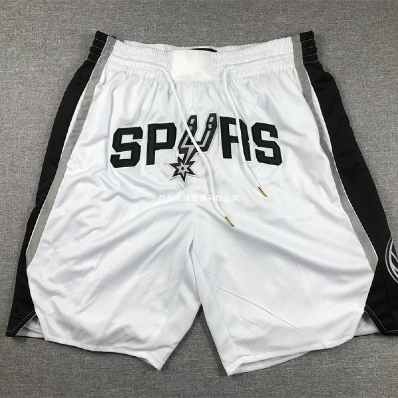 Карманные брюки Spurs Баскетбол ШТАНЫ SPURS Регуляр белые