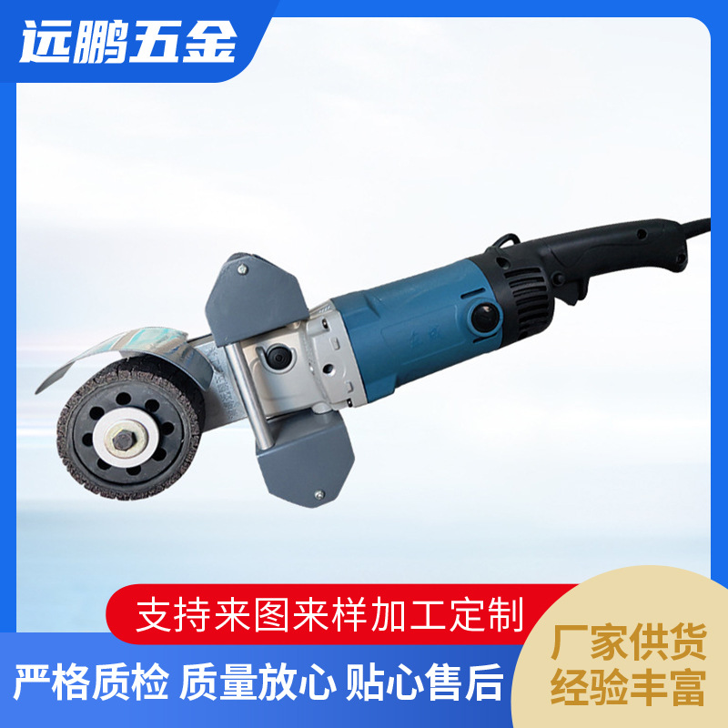 吸尘式平面打磨用便携式电动抛光机 除锈除氧化皮家用切割磨光机