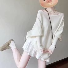 春秋装搭配一整套新款高级感时尚套装女茶系穿搭轻熟毛衣两件套装