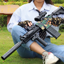 玩具槍電動連發兒童軟彈槍男孩M416仿真狙擊沖鋒玩具抖音代發批發