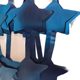 Matte Love Star Shaped Rain Silk Curtain Party Decoration