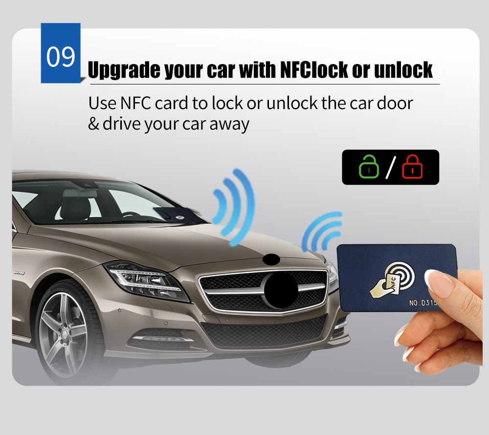 Modified One-Touch Start System Suitable for Vito, Aces, Ml, Gla, Glk, Cls, and Other Modified Vehicles with Keyless Entry