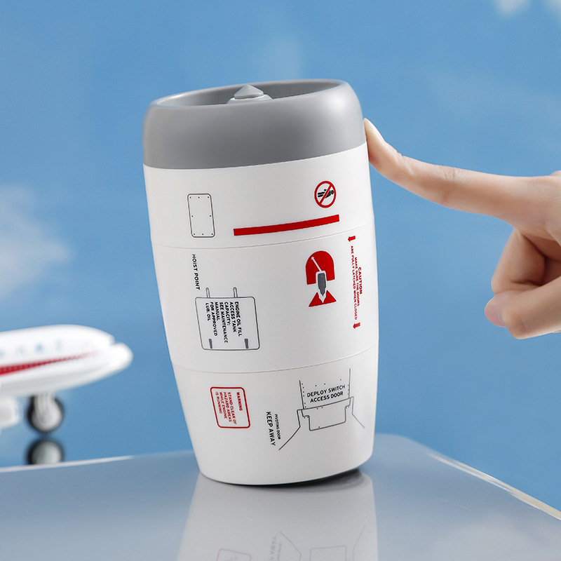 Cross-border new aircraft engine non-inverted cup anti-dumping coffee cup water cup stainless steel cup student gift cup Cross-border new aircraft engine non-inverted cup anti-dumping coffee cup water cup stainless steel cup student gift cup