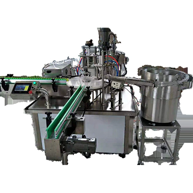 Автоматическая машина для розлива жидкостей в аэрозольные баллончики, машина для розлива и укупорки алюминиевых банок, полностью автоматическая машина для розлива краски в банки и наполнения спреев в баллончики.