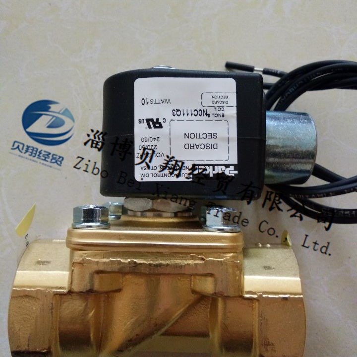 全新PARKER派克直动式膜片电磁阀 221G26-4833713D AC220V