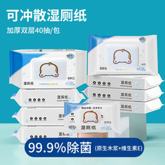 Wet toilet paper for wiping buttocks, wet toilet wipes for men and women, adult private parts, hygiene and cleaning toilet paper, toilet paper wipes, biodegradable