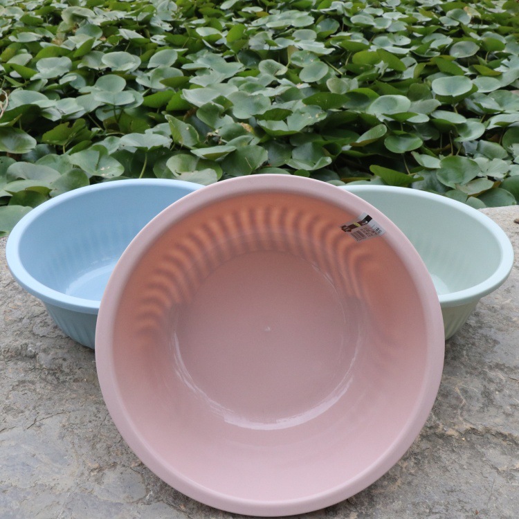 加厚塑料盆 厨房洗菜洗水果和面盆 学生耐摔洗衣洗澡洗脸收纳盆