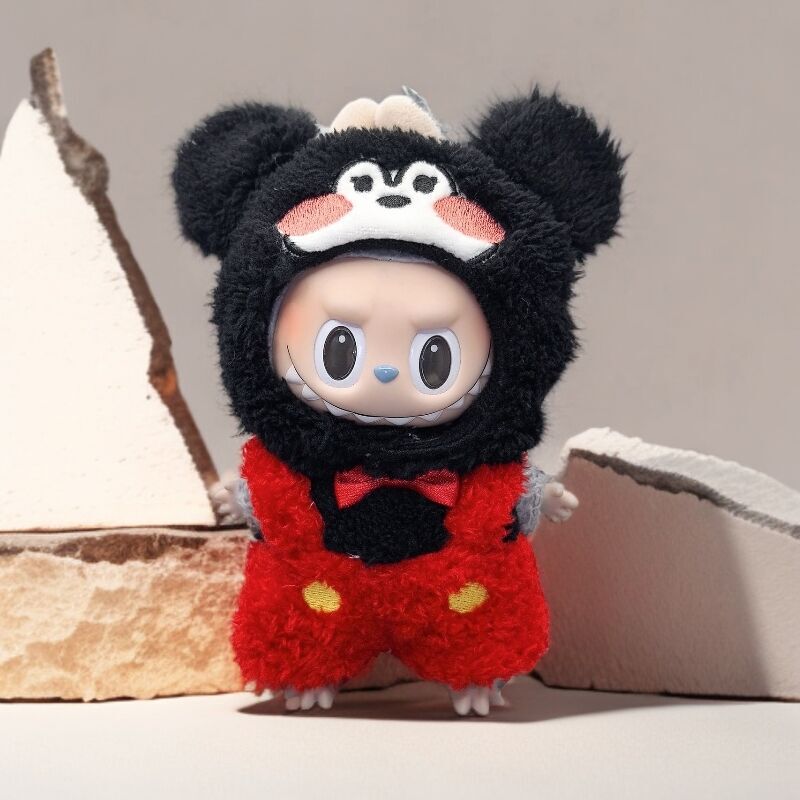 可爱拉布布娃衣labubu一二三代蟑螂衣服炸虾娃衣换装娃娃公仔玩偶|undefined