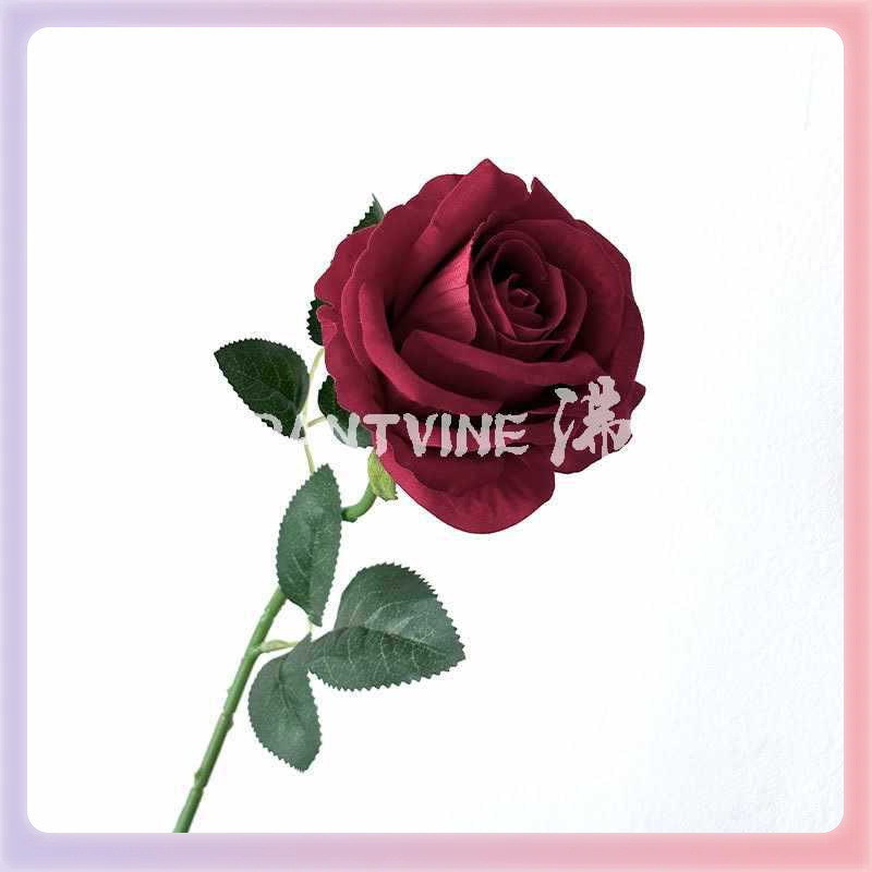 ✅ Red Wedding Arrangement Flower Hotel Wedding Hall Road Leading Decorative Flower Rose Hydrangea Fake Flower Manufacturer Batch