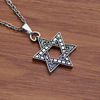 Double-sided necklace, fashionable pendant for beloved suitable for men and women, European style