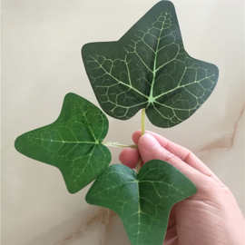叶片   叶 厘米叶子布仿真花三叉叶叶红薯16批发地瓜藤条丝印配件