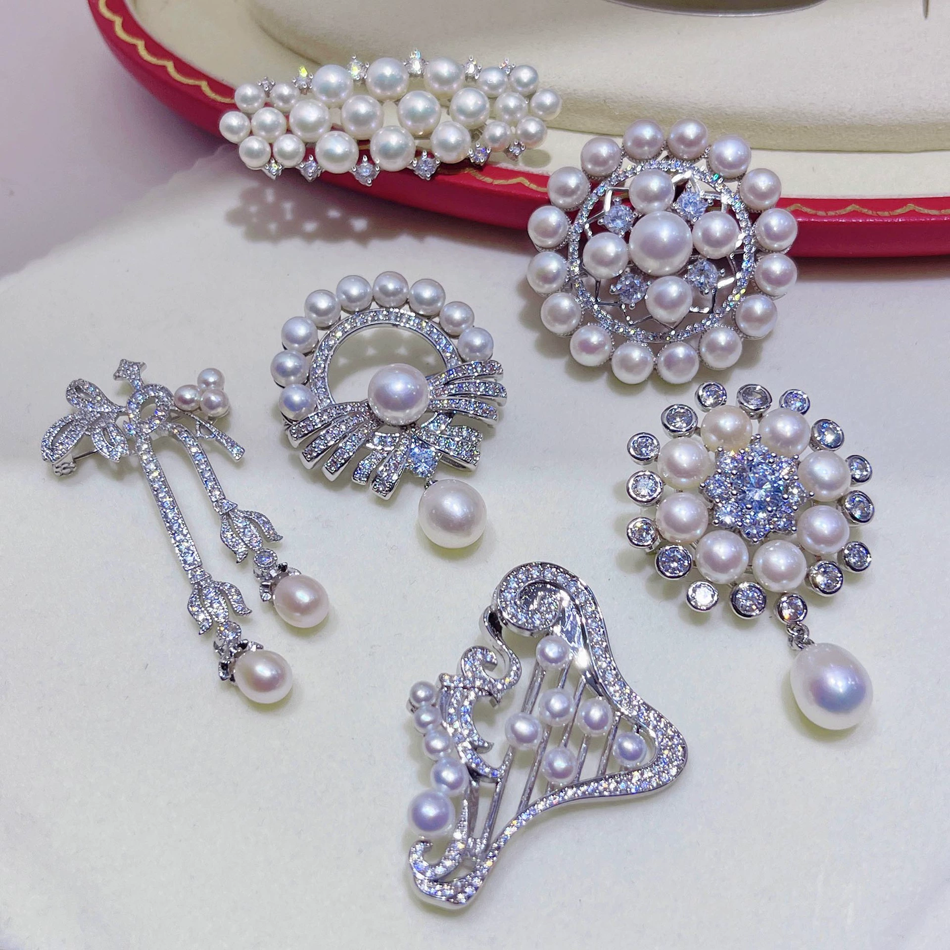 Пурпурный лунный придворный стиль, кисточка, много бусинчатых колец