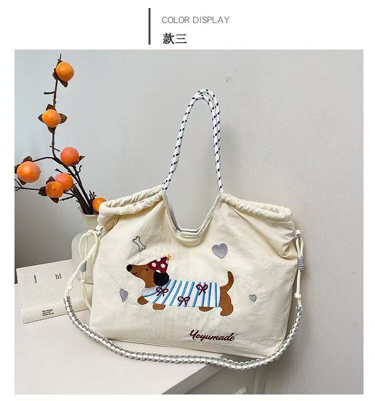 日本インスタイルかわいいカジュアルショルダーバッグ軽量旅行キャンバスバッグ学生クラス通勤トートバッグレディースバッグ|undefined