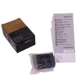 Camera battery EN-EL14 for SLR camera lithium battery el14
