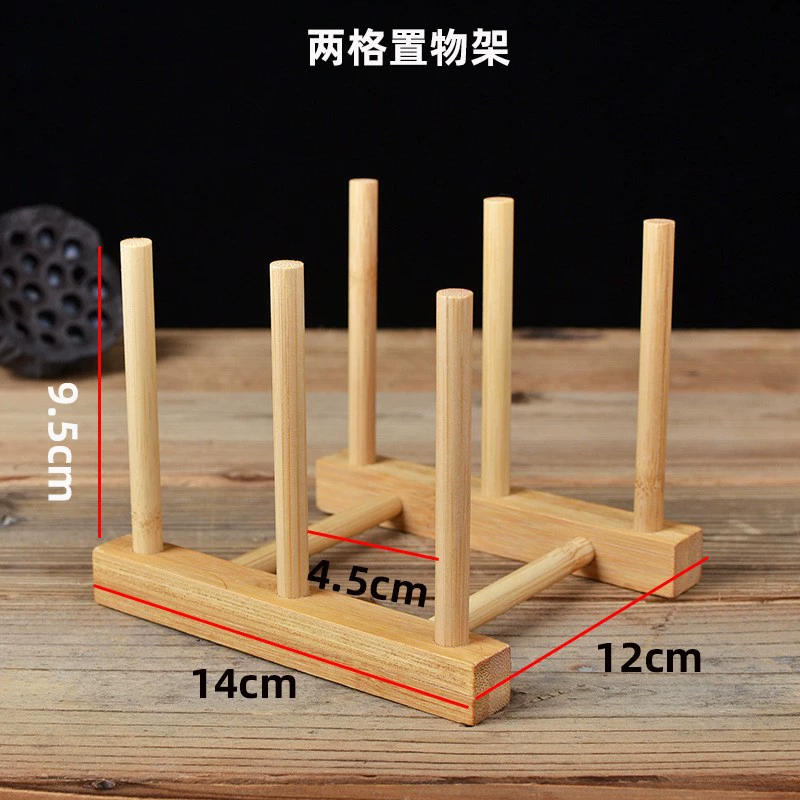 Фабричная оптовая bamboo сушилка подставка для миски полка для кухни деревянная разделочная доска миска тарелка тарелка тарелка чай торт подставка