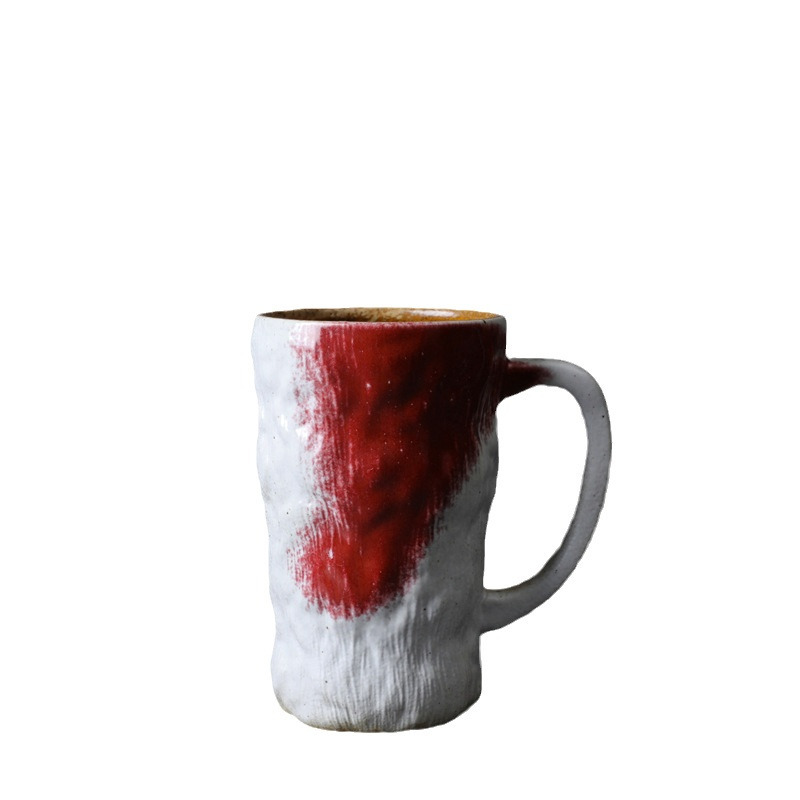 Large Capacity Ceramic Kiln Change Mug Creative Glacier Office Water Top Quality Home Retro Coffee Cup_voghion.com
