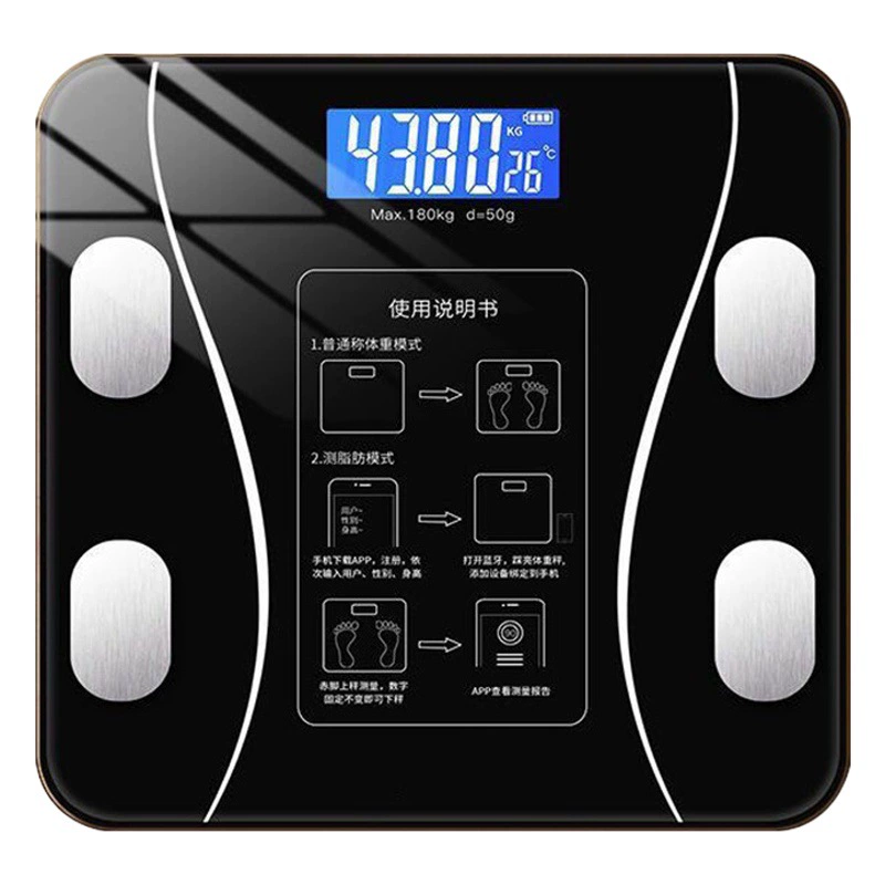Весы для тела, умные весы для жира в организме, домашние цифровые весы, весы для человеческого тела, перезаряжаемые, высокоточная настройка, начиная с одной партии