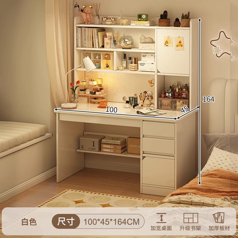 [뒷판 있음] 따뜻한 흰색 100cm 캐비닛 도어 있음⚑♢