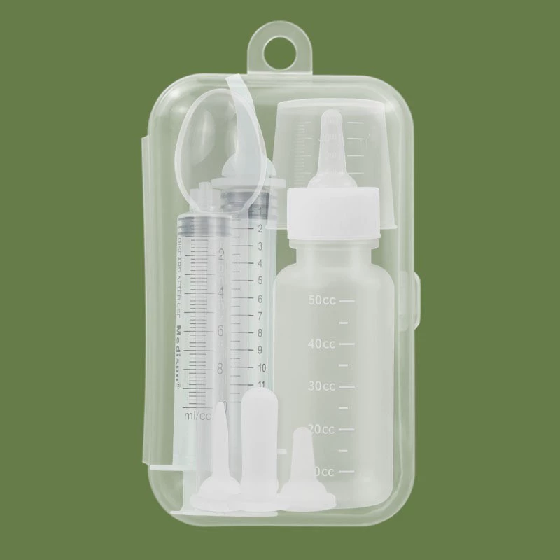 Pet Feeding Bottle Set Hartley, 50/120 ml, 3‑ or 6‑piece with Nipples & Cleaning Brush