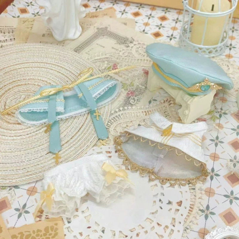 Кукла из хлопка, милый комплект, 10 см, детская одежда