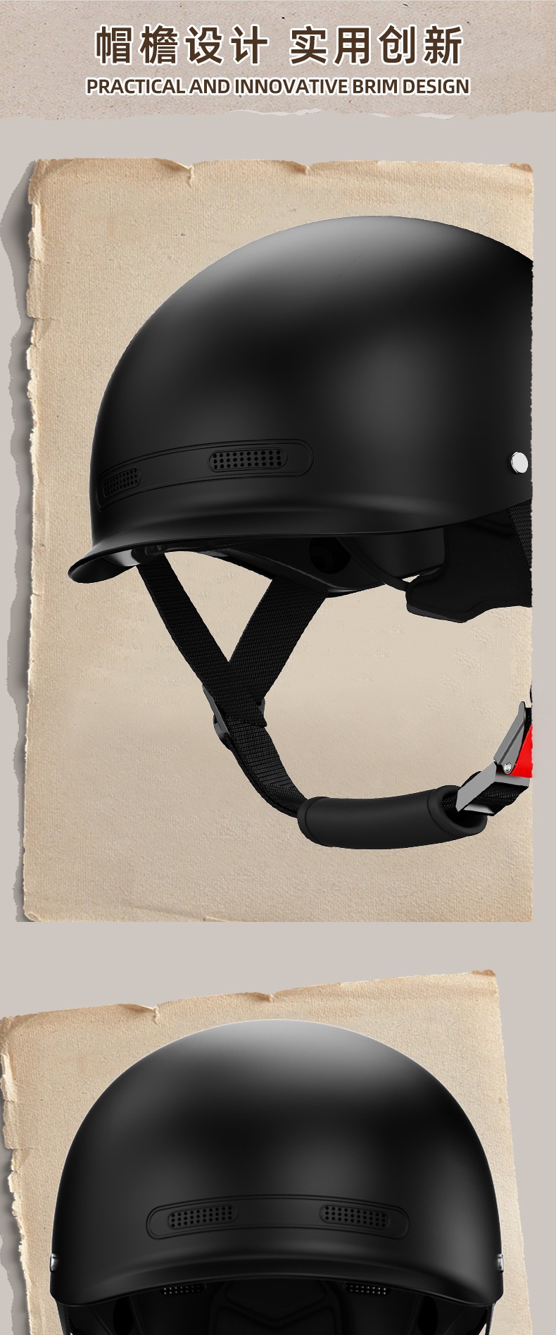 A3 New National Standard 3C Certified Electric Motorcycle Helmet for Men and Women, Summer Half Helmet, Korean Electric Scooter All-Season Safety Helmet