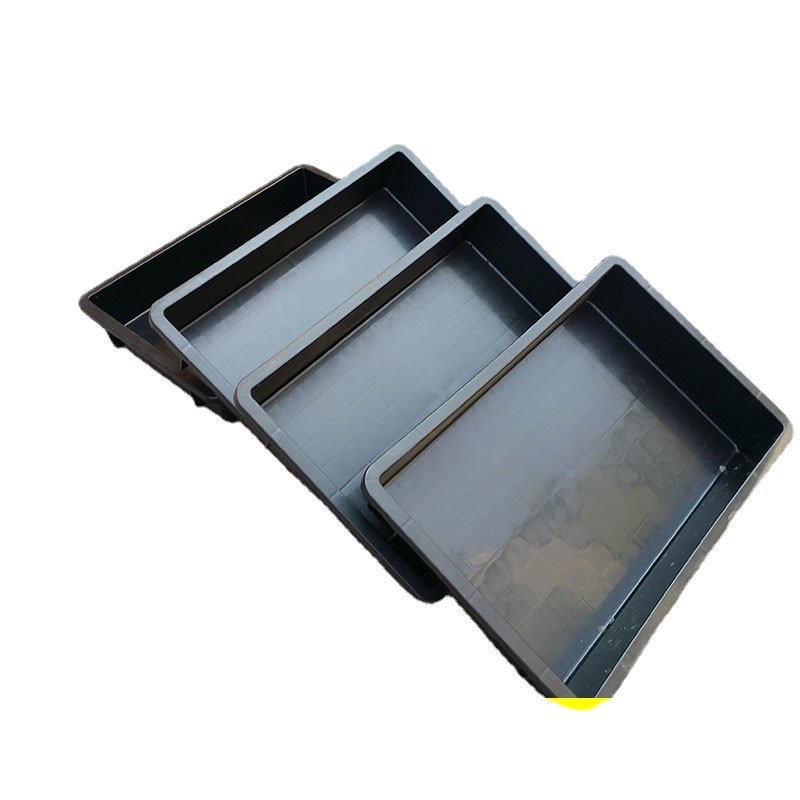 厂家特惠供应3#大号塑胶物料盘560*375*80mm加强型防静电方盆胶筐