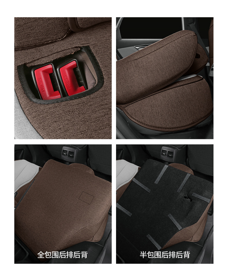 Suitable for Byd Destroyer 05 Seat Cover Full Surround Four-Season Cushion Destroyer 05 Linen Breathable Seat Cover