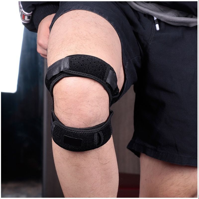 Kneecap belt factory wholesale running riding kneecap female fitness belt lightweight adjustable sports pressure kneecap belt