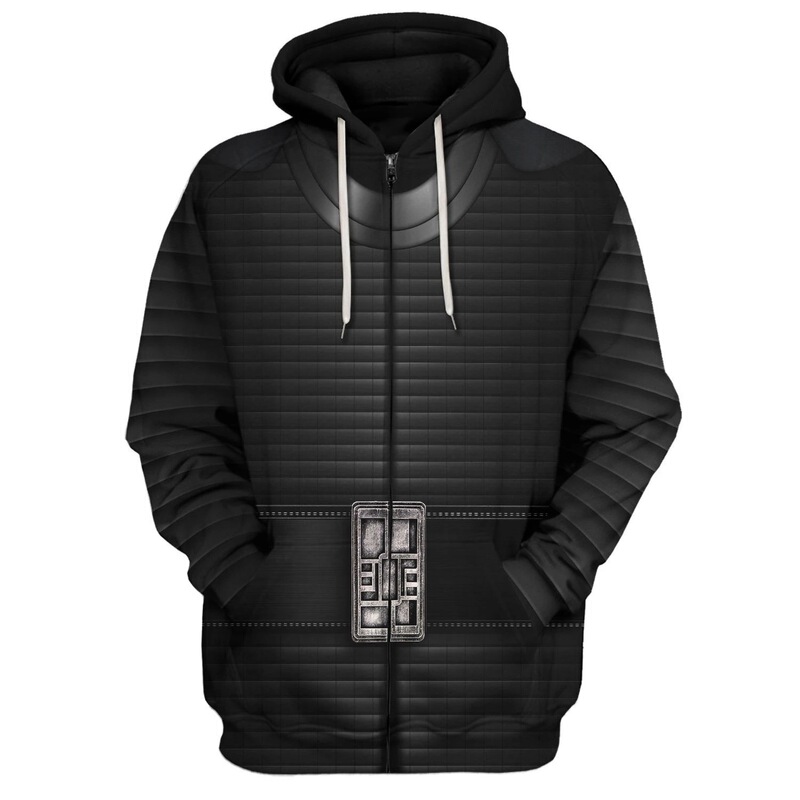 2021 New Star Wars Kylo Ren 3D Digital Print Sweatshirt Cardigan Zipper