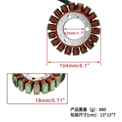 Motorcycle Stator Coil Alovlanma bobini (Babinalar)