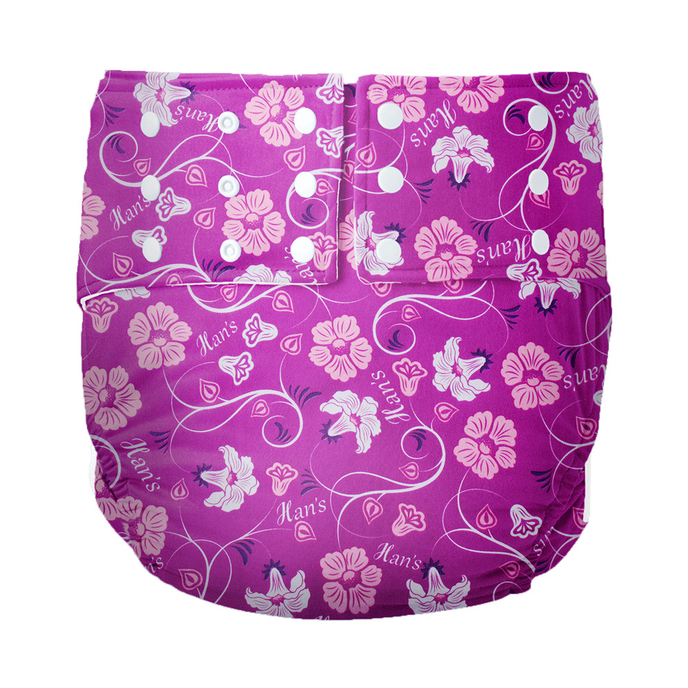 Pañales de tela para adultos a prueba de orina de comercio exterior, pantalones de pañales a prueba de fugas laterales, pañales para ancianos perdidos