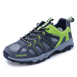 Factory direct couples summer single net sneaker amphibious drainage quick-drying wading shoes men's hiking shoes
